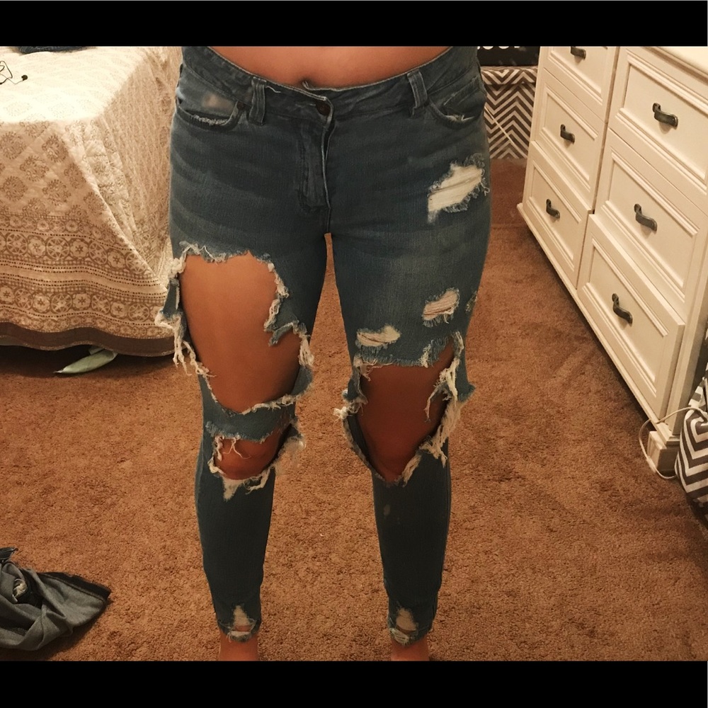 High Waisted Jeans
